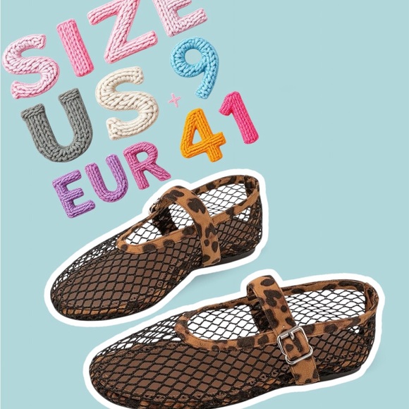 No Boundaries Brown Leopard Flats - Picture 1 of 1